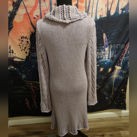 Vintage Y2K Candies Lavender Open-Knit Sweater - Picture 14 of 16